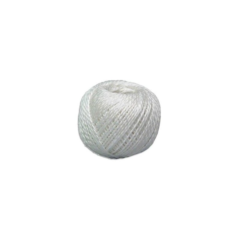  Ficelle Polypropylène - Viso - L88m - 250G - dimension 3mm - blanc