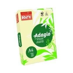 Papier couleur Ivoire - Rey - Adagio - 500 feuilles  A4 - 80g - Copieur, laser, jet encre 