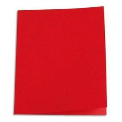 100 chemises - 180g - Rouge  - 5 ETOILES