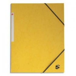 Chemise simple - Carte 390g - Jaune - 5ETOILES