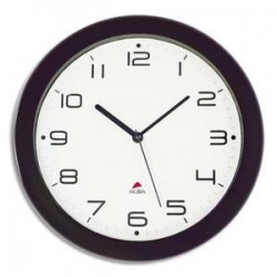 Horloge murale - Cadran ABS - Diam. 30cm - ALBA