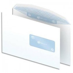 Boite 500 enveloppes - 80g - C5 - fenetre 45mm - blanc