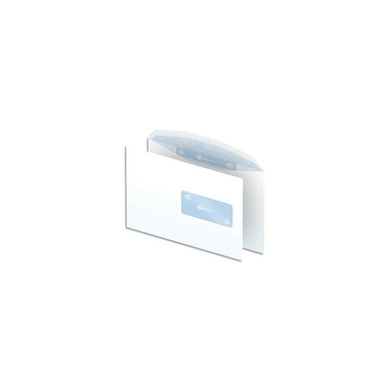 Boite 500 enveloppes - 80g - C5 - fenetre 45mm - blanc