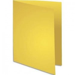 Pqt/100 sous-chemises - 80g - Jaune - EXACOMPTA