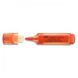 Surligneur - TESTLINER 1546 - Pte Bis - Orange - FABER CASTELL