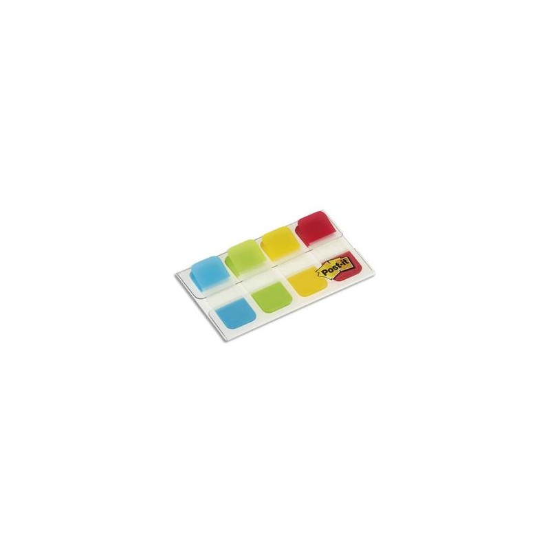 POST-IT Blister de 40 mini marque-pages rigides couleurs classiques