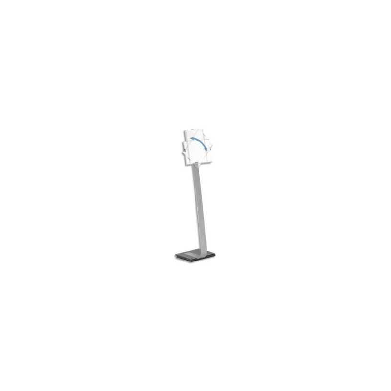 DURABLE Support d'information sur pied Info Sign stand pivote à 90D ft A3 H1,25m maxi argent métallisé DURABLE Support d'information sur pied Info Sign stand pivote à 90D ft A3 H1,25m maxi argent métallisé