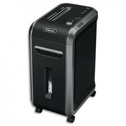 FELLOWES Destructeur 99Ci coupe croisée 17 feuilles, corbeille de 34 litres, sécurité P-4 4691001