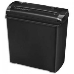 FELLOWES Destructeur coupe droite P25S sécurité P-3, corbeille de 11 litres 4701001