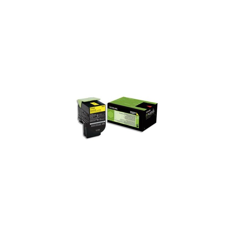 LEXMARK Cartouche toner jaune 70C20YO