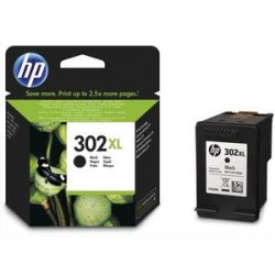 HP cartouche jet d'encre noir 302BXL F6U68AE