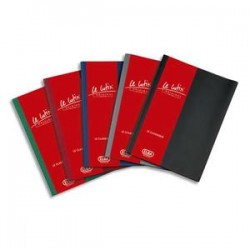 ELBA Protège-documents 60 vues noir Le Lutin , couverture PVC 34/100e, pochettes PVC 5,5/100e