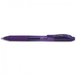 PENTEL Roller rétractable Energel X pointe moyenne violet