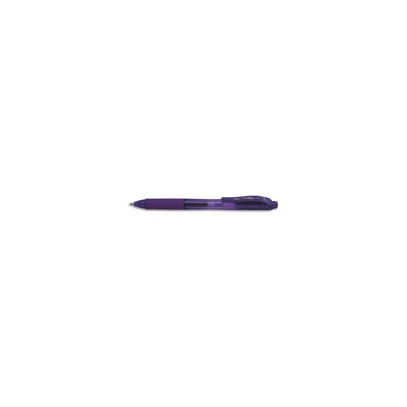 PENTEL Roller rétractable Energel X pointe moyenne violet