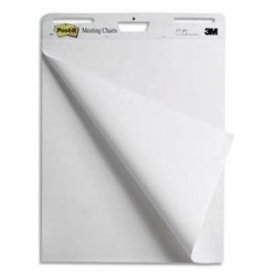 POST-IT Lot de 2 + 1meeting-chart format 63,5 x 77,4 cm 30 feuilles BP789