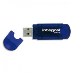 INTEGRAL Clé USB EVO 13Gb INFD32BEVOBL+redevance