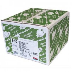 GPV Boite de 500 enveloppes recyclées extra blanches Erapure, format C5 162x229mm 80g 2825