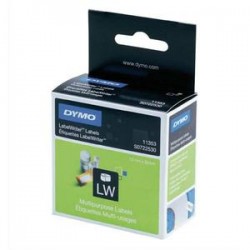 DYMO Rouleau de 1000 étiquettes multiusages adhésif décollable 25x13mm S0722530