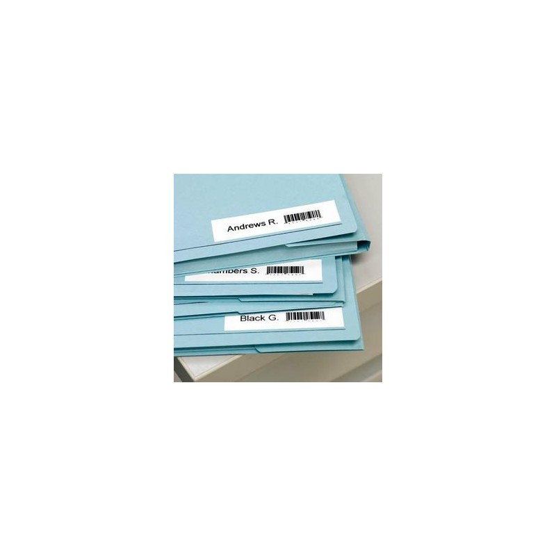 DYMO Ruban D1 noir/rouge 9MMX7M pour 1000/1000+/2000/3500/4500/5000/5508