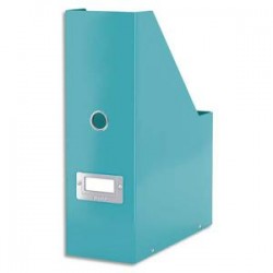 LEITZ Porte-revues Click&Store WOWen carton recouvert de polypropylène. Dos 10 cm. Coloris menthe.