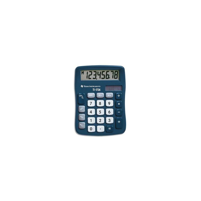 TEXAS INSTRUMENTS Calculatrice de poche 8 chiffres TI 1726