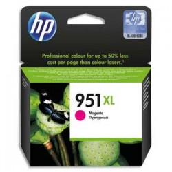 HP Cartouche jet d'encre magenta 951XL pour Officejet Pro 8600 e AIO / 8600 Plus e AIO CN047AE