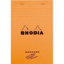 RHODIA Bloc message n°140 format 11x17 80 grammes