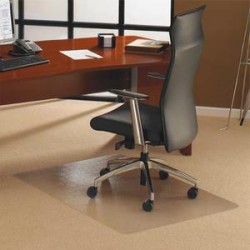 FLOORTEX Tapis en polycarbonate pour sol moquette 119 x 89 cm