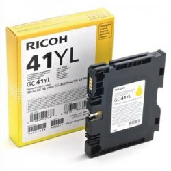 RICOH Cartouche gel jaune 405764 GC41Y 2200 pages Aficio SG 3110