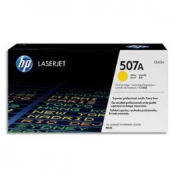 HP Cartouche laser jaune 507A pour imprimantes M551 series-CE402A