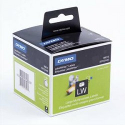 DYMO Rouleau de 320 étiquettes disquettes adhésif permanent  54x70mm S0722440