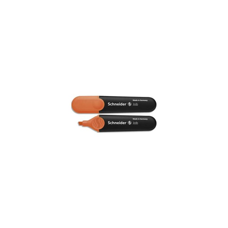SCHNEIDER Surligneur JOB 150 (rechargeable) pointe biseautée, encre orange