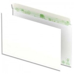 OXFORD Boîte de 500 enveloppes recyclées extra blanches 90g format C5 162x229 mm