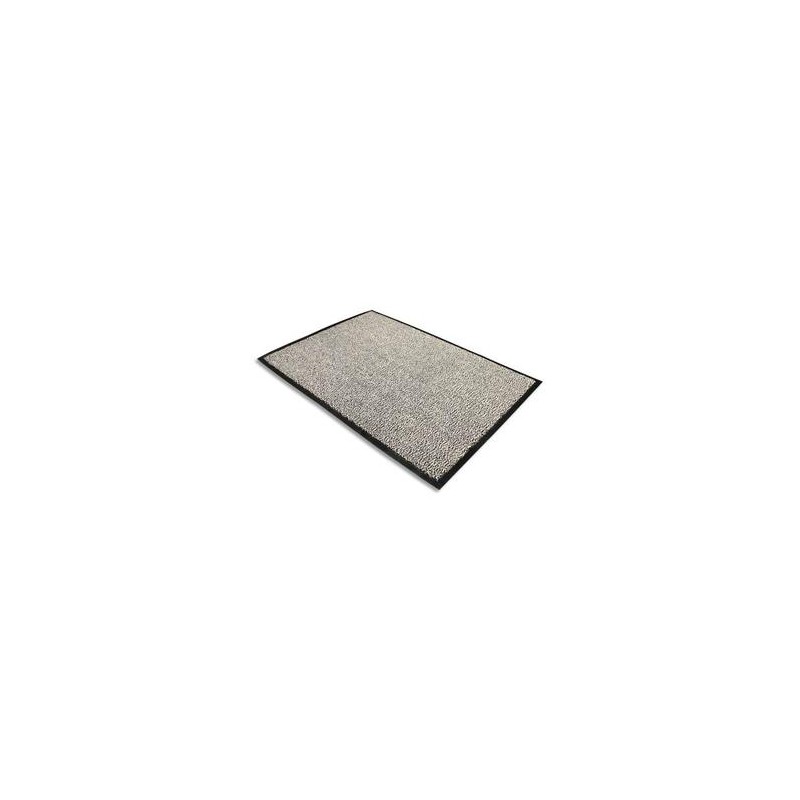 FLOORTEX Tapis d'accueil Advantage gris en polypropylène 60 x 90 cm épaisseur 10 mm