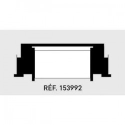 AGIPA Rouleur encreur pour pince à étiqueter 151991 / 151992 / 101418