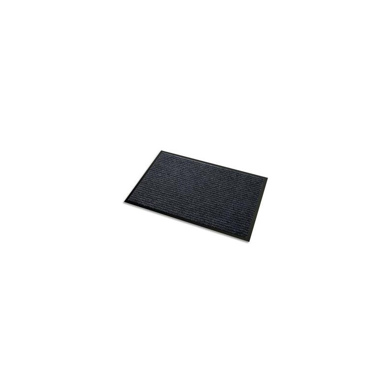 3M Tapis d'accueil Aqua Nomad 45 noir double fibre gratante - Format : 90 x 150 cm épaisseur 5,6 mm 45003