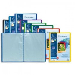 EXACOMPTA Protège document personnalisable PP Kreacover 120 vues assortis