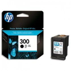 HP Cartouche jet d'encre noir N°300 CC640EE
