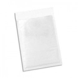 5 ETOILES Paquet de 50 pochettes en kraft blanches intérieure bulles d'air format 24 x 33 cm