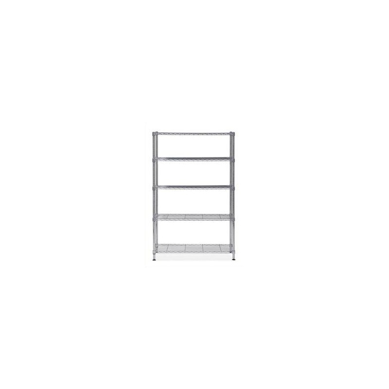 ALB ETAGERE MOBI 5T L120XH200 CHR MOBI5L