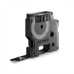 DYM RUBAN D1 DUR 12MMX3M BLC/NR 1978365