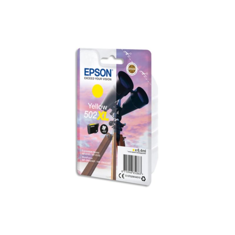 EPSON Cartouche jet d'encre jaune XL jumelles C13T02W44010