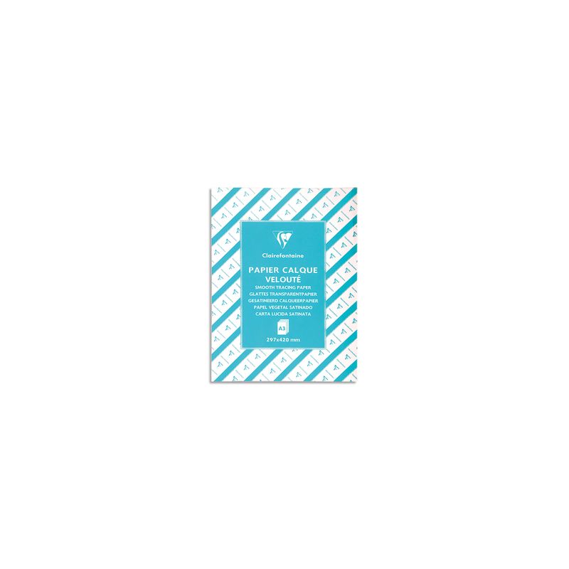  CLAIREFONTAINE Rouleau de papier calque satin 45g, format 0,37x20m