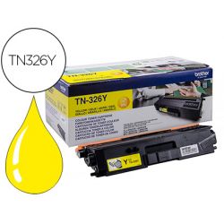 Toner laser brother TN326Y couleur jaune 3500p