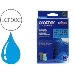 BROTHER cartouche Jet d'encre Cyan LC1100C