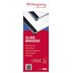 PERGAMY Boîte de 100 baguettes à relier 3mm Noir 900103