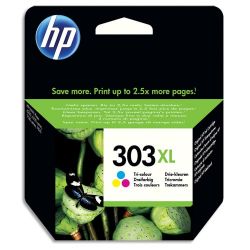 HP Cartouche Jet d'encre 303XL 3 couleurs T6N03AE