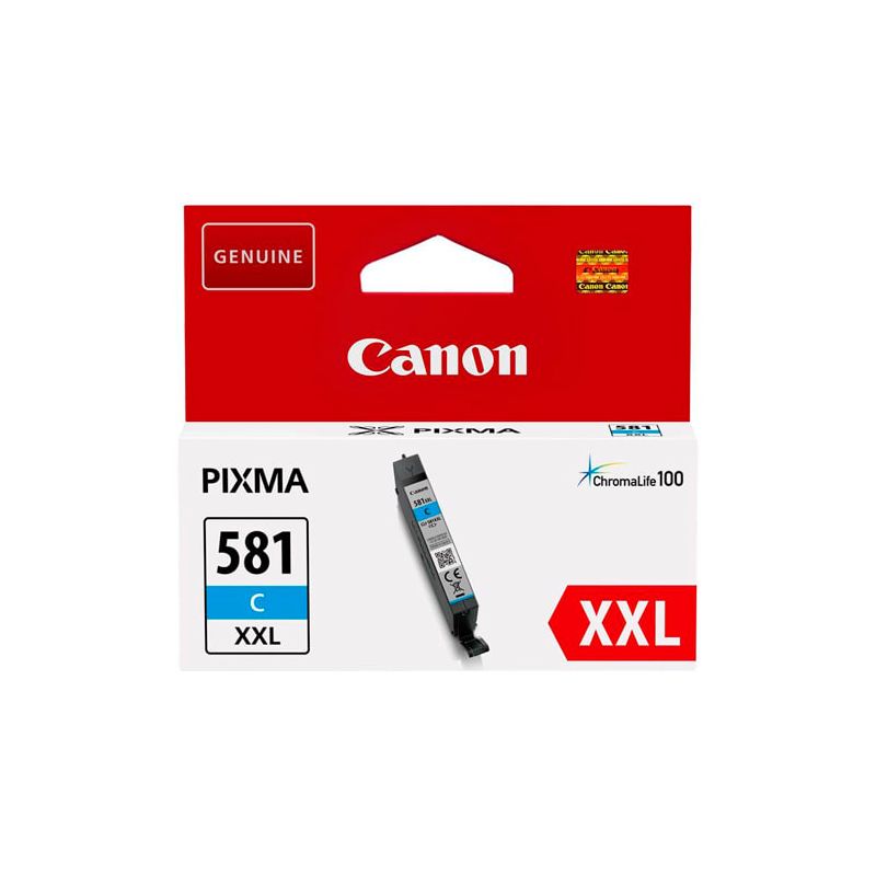 CANON Cartouche Jet d'encre 581 Cyan XXL 1995C001