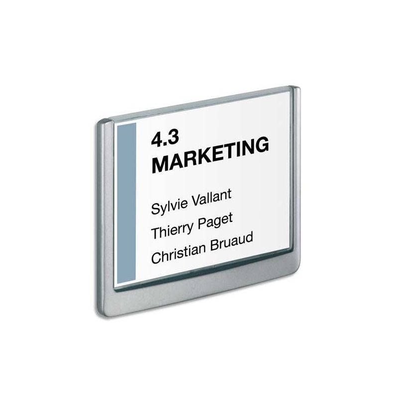 DURABLE Plaque de porte Clicksign A6