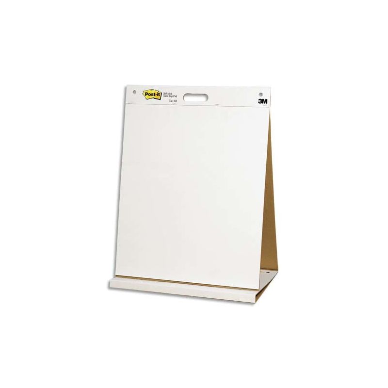 POST-IT Lot de 2 paperboards repositionnables (Meeting-chart) 30 feuilles recyclées